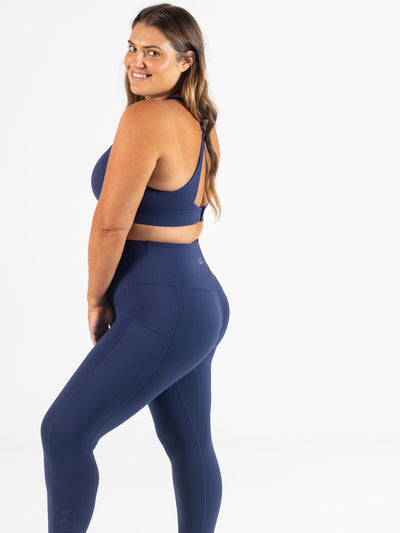 Real Active 7/8 Leggings - Navy 5