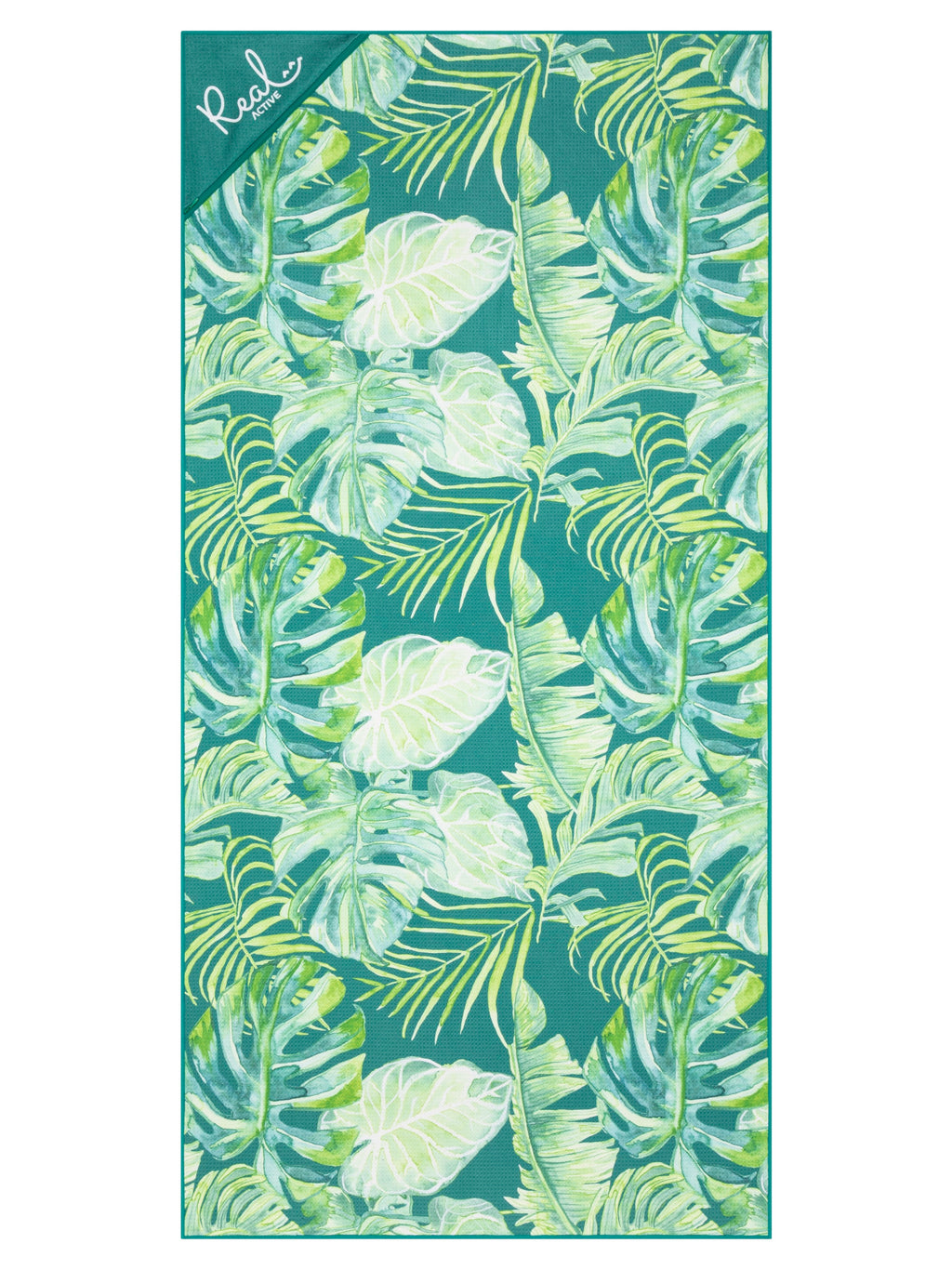 Real Active ‘Lush Tropics’ Beach Towel 1