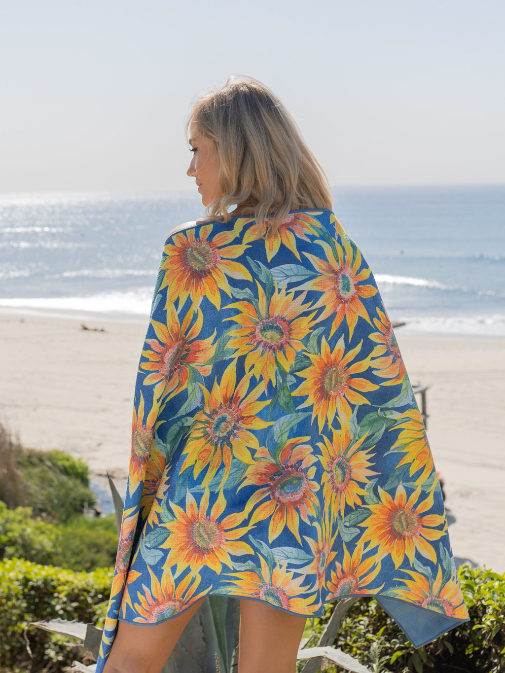Real Active ‘Sunflower Bliss’ Beach Towel 2