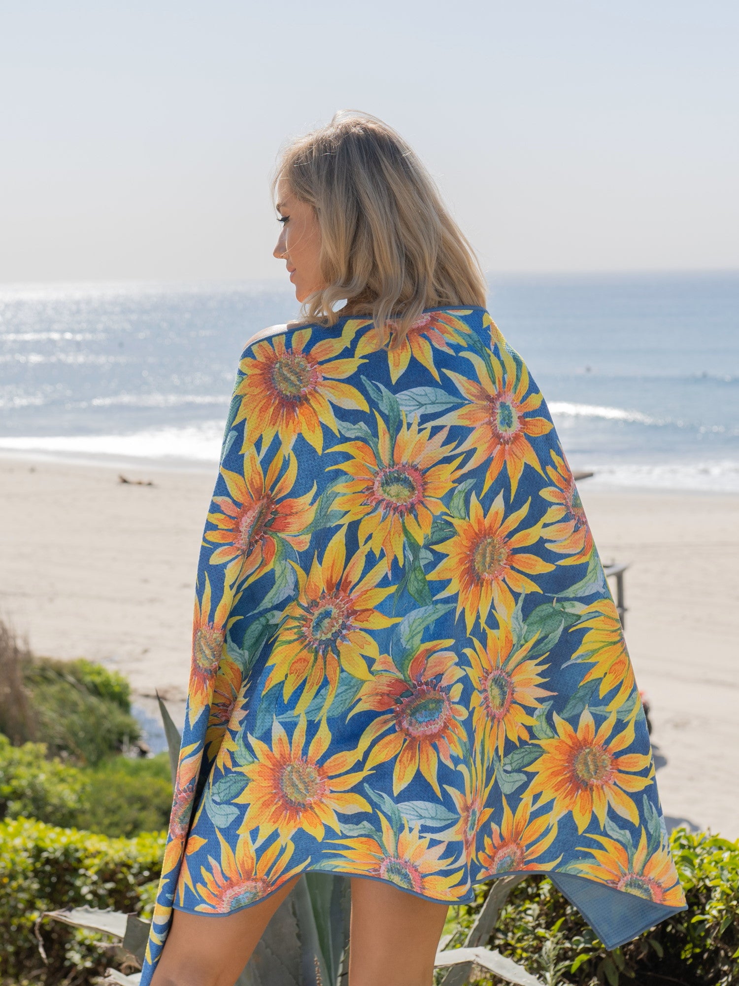 Real Active ‘Sunflower Bliss’ Beach Towel 2