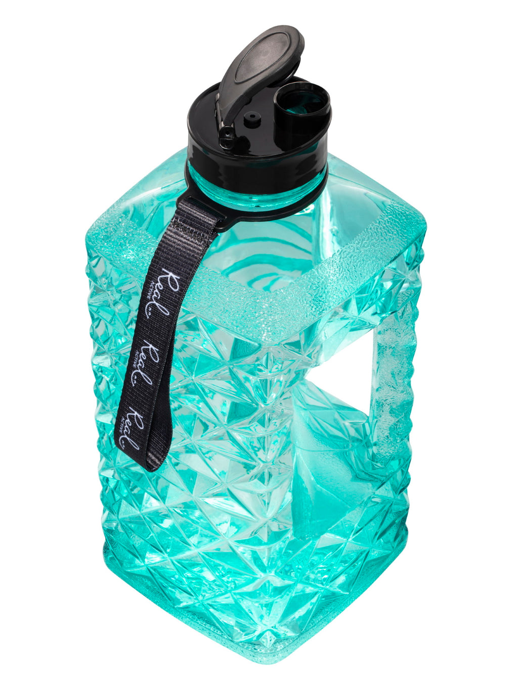 Real Active 2.2L Water Bottle - Aqua Splash 4