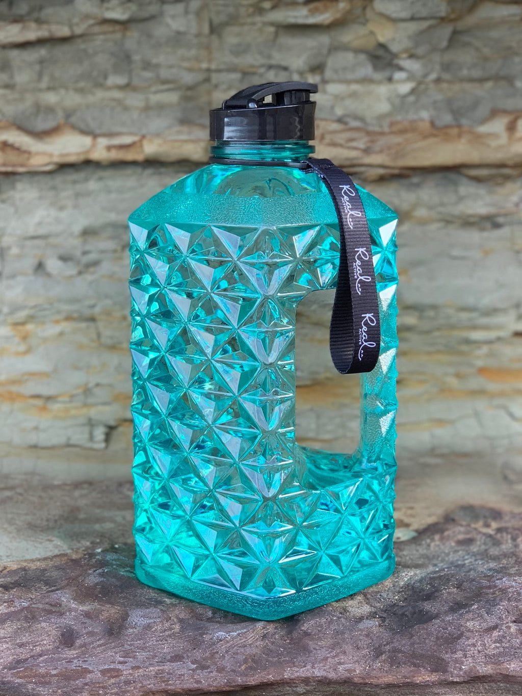 Real Active 2.2L Water Bottle - Aqua Splash 5