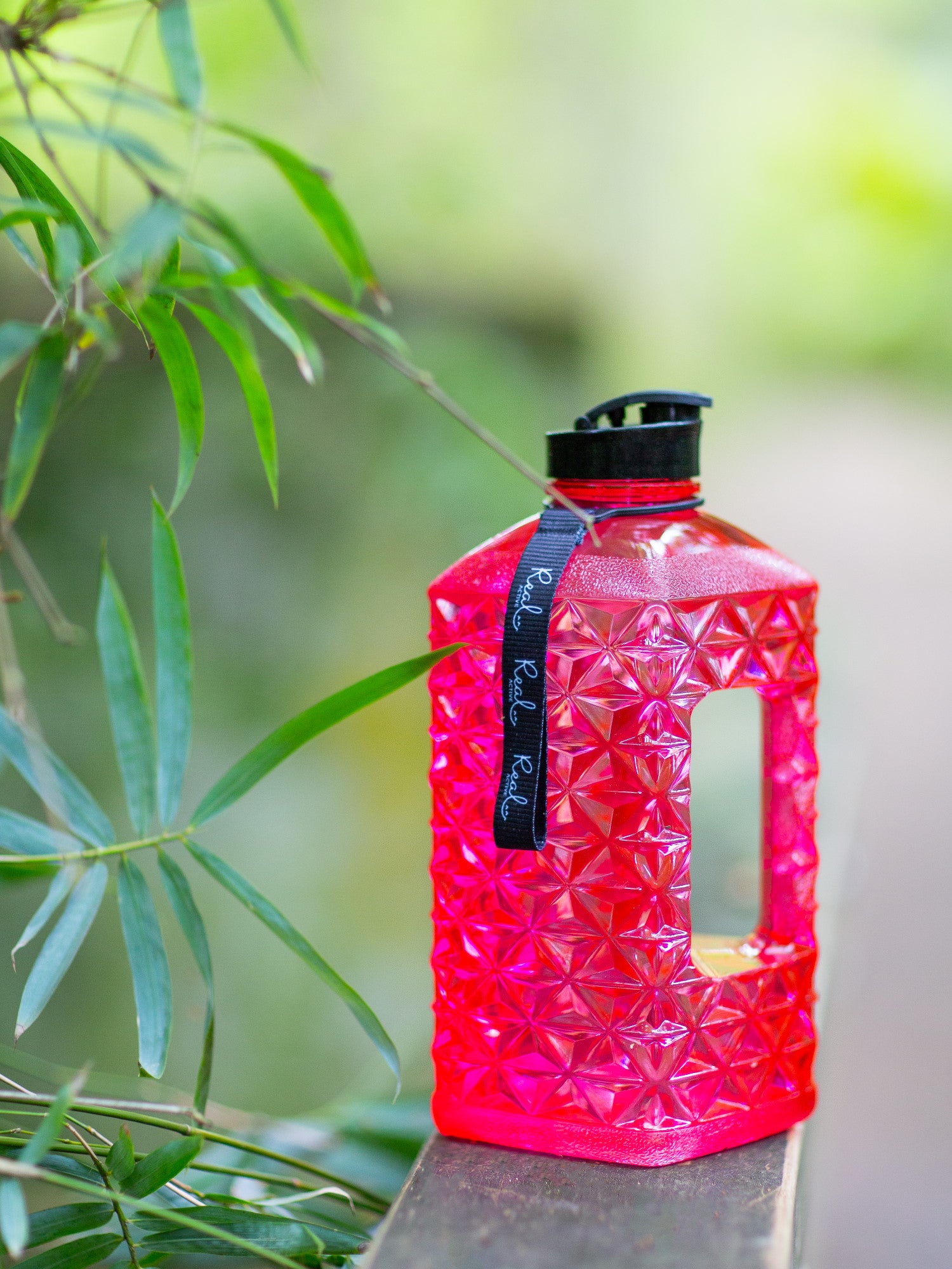 Real Active 2.2L Water Bottle - Tickled Pink 3