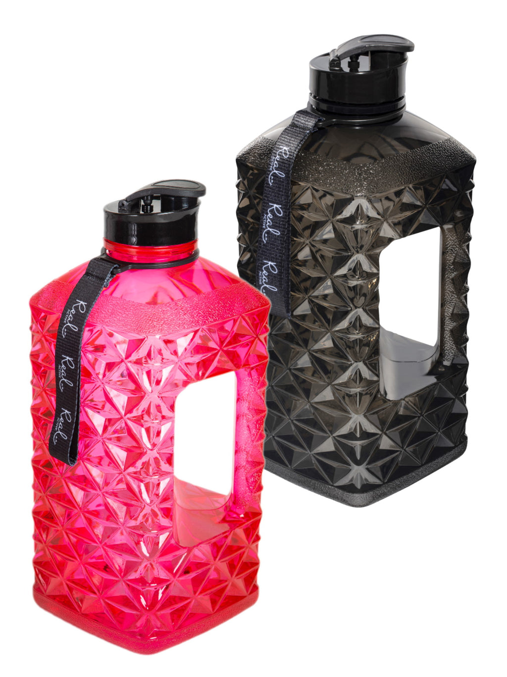 Real Active Double 2.2L Water Bottle Bundle 1