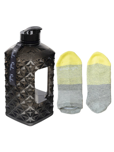 Products Real Active Water Bottle & Sport Socks Bundle 3