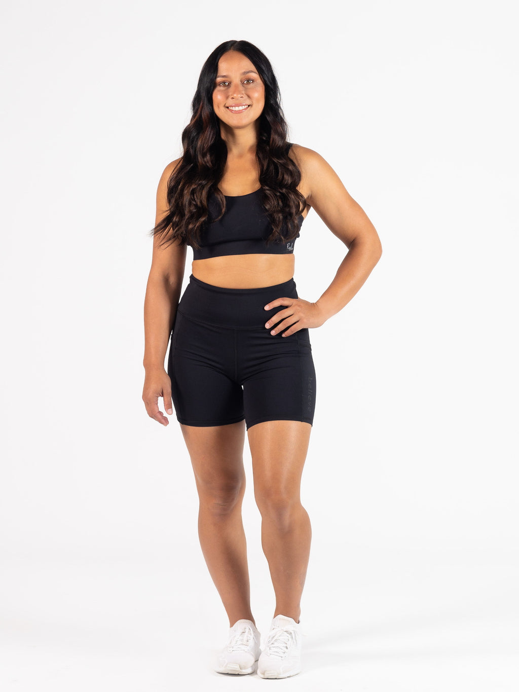 Real Active Bike Shorts - Black