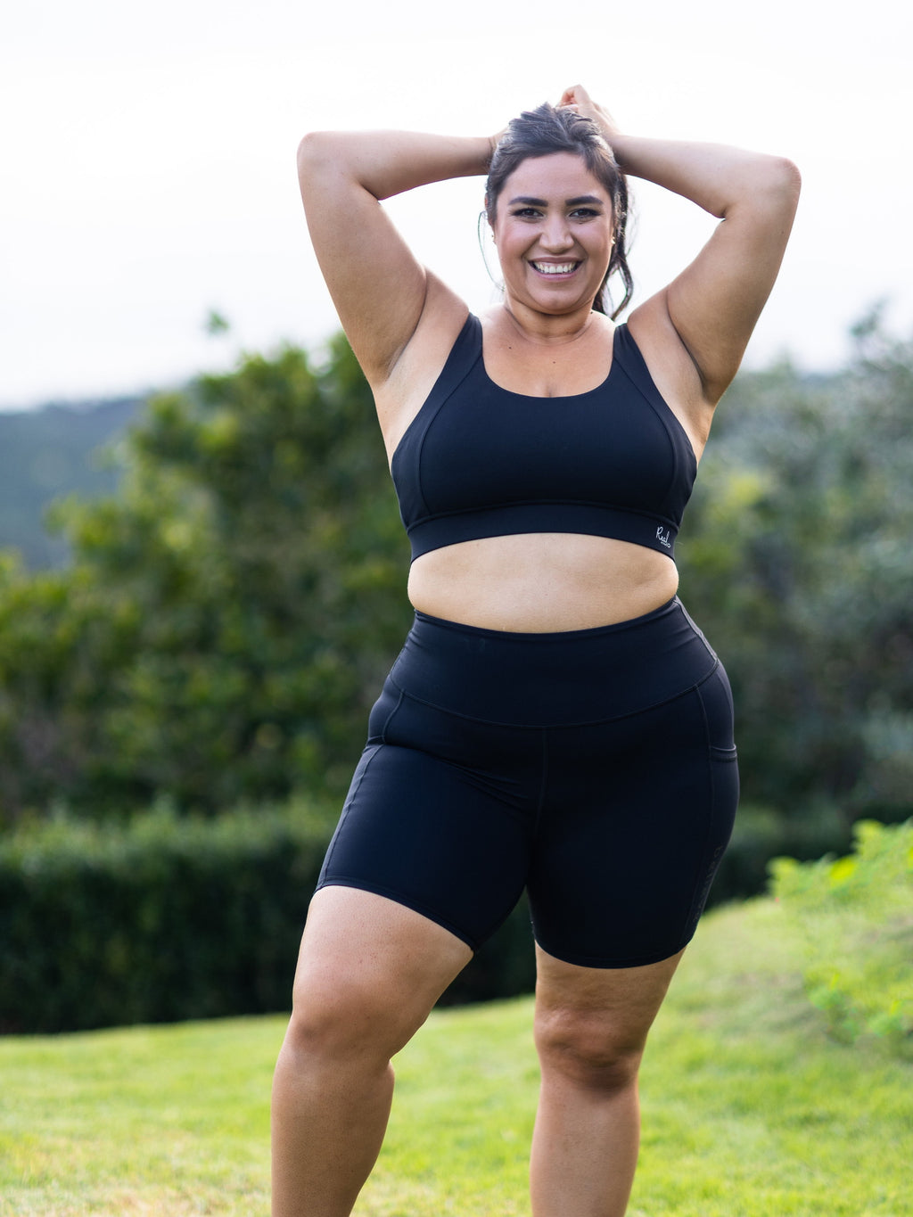 Real Active Bike Shorts - Black