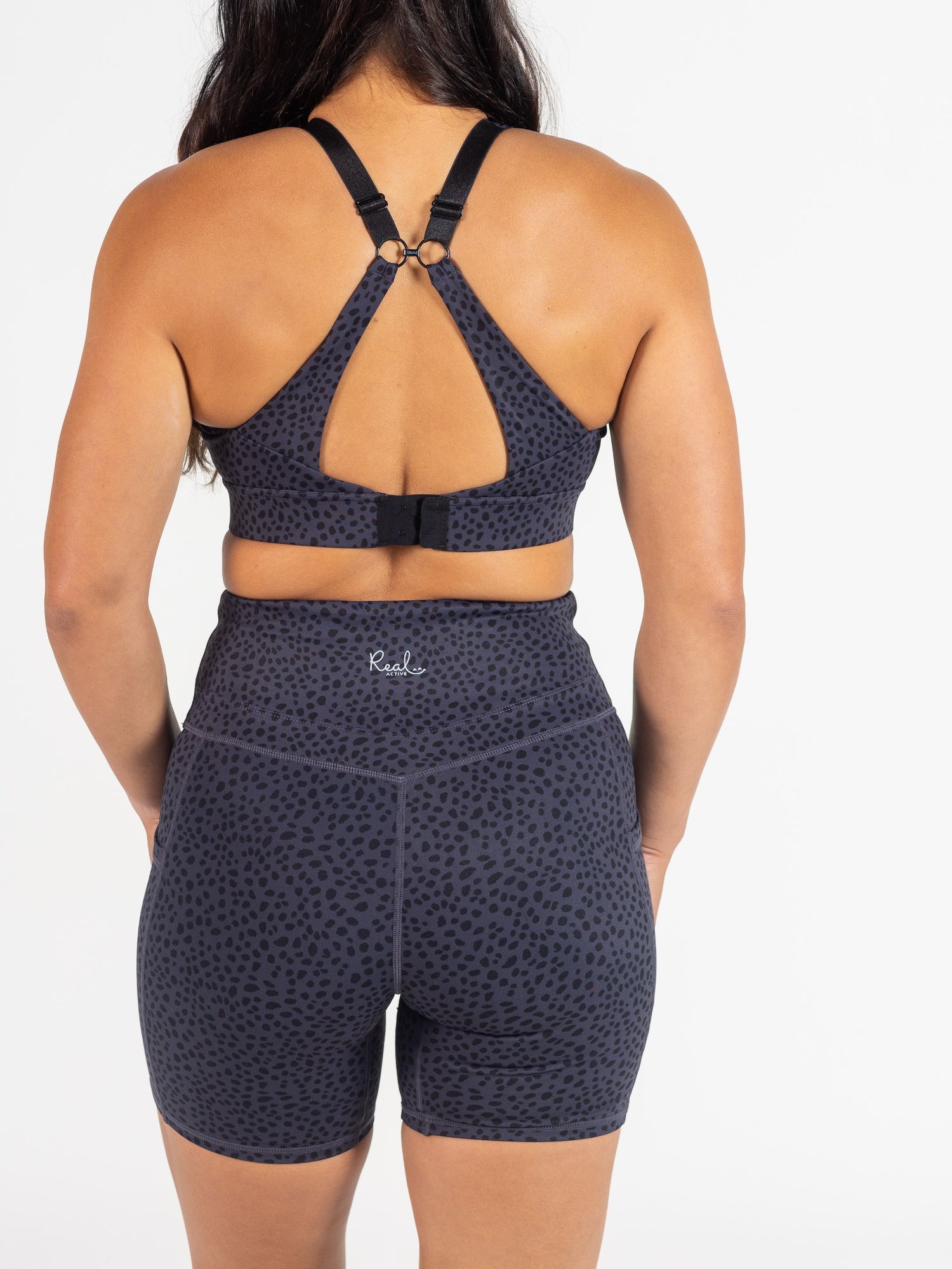 Real Active Bike Shorts - Cheetah