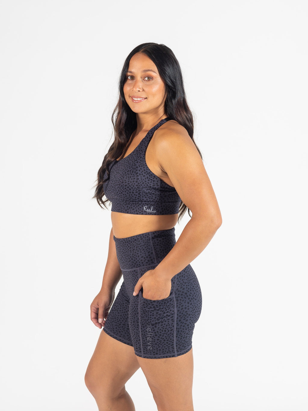 Real Active Bike Shorts - Cheetah