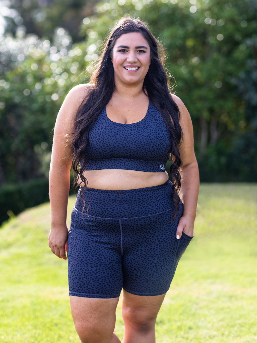 Real Active Bike Shorts - Cheetah