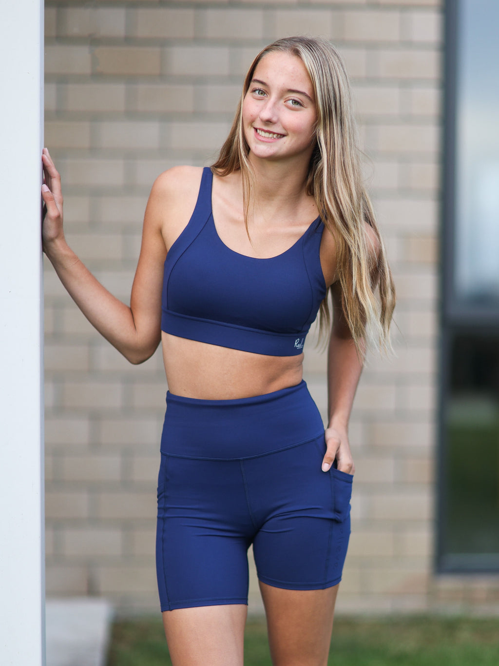 Real Active Bike Shorts - Navy