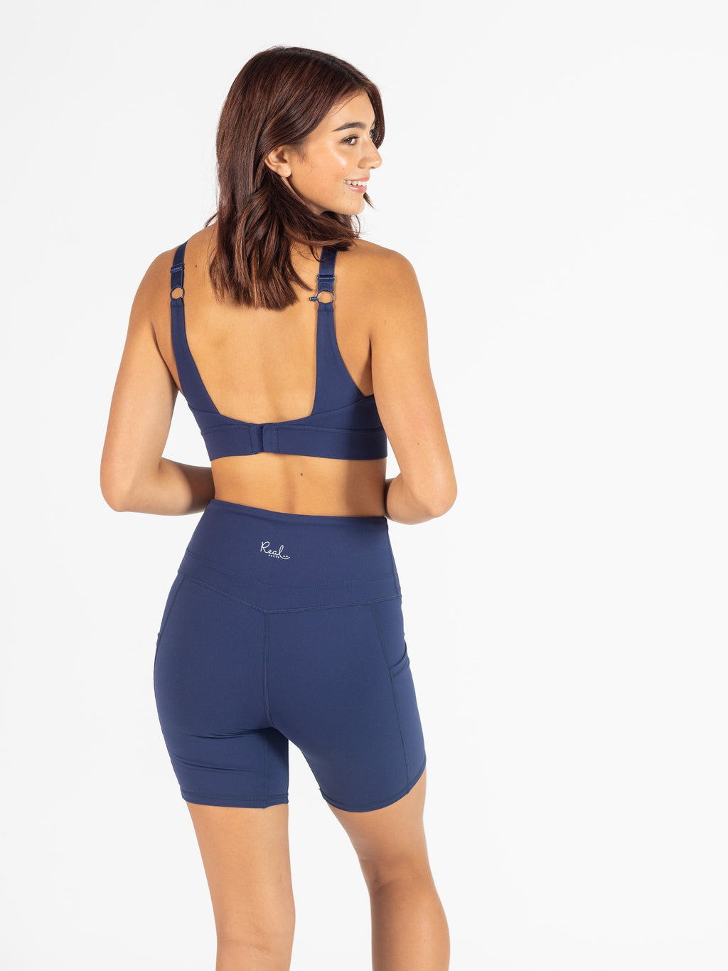 Real Active Bike Shorts - Navy