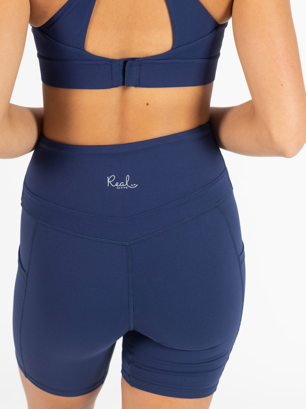 Real Active Bike Shorts - Navy