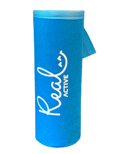 Real Active Glass Water Bottle Sleeve - Blue