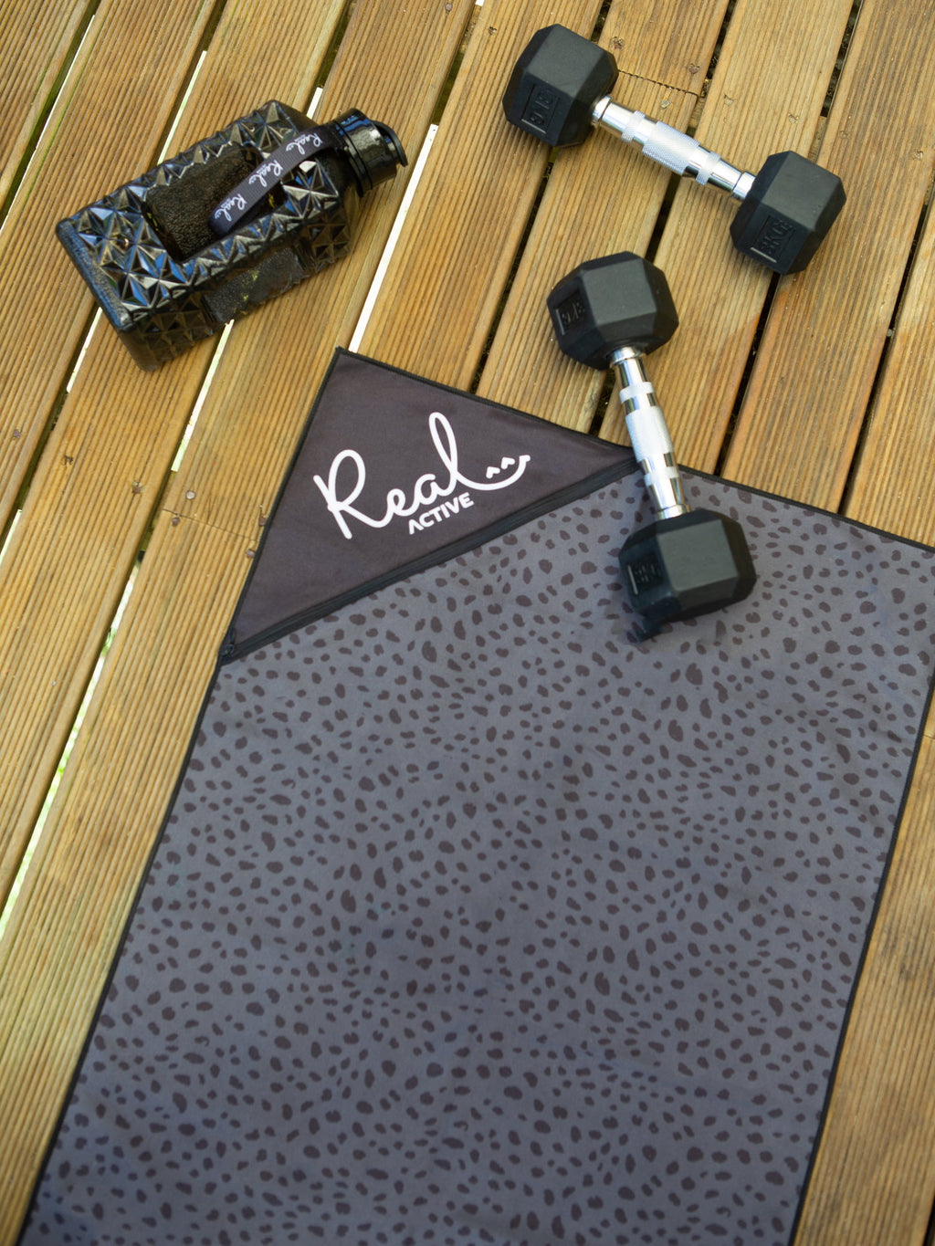 *NEW* Real Active ‘Be Proud’ Gym Towel 1