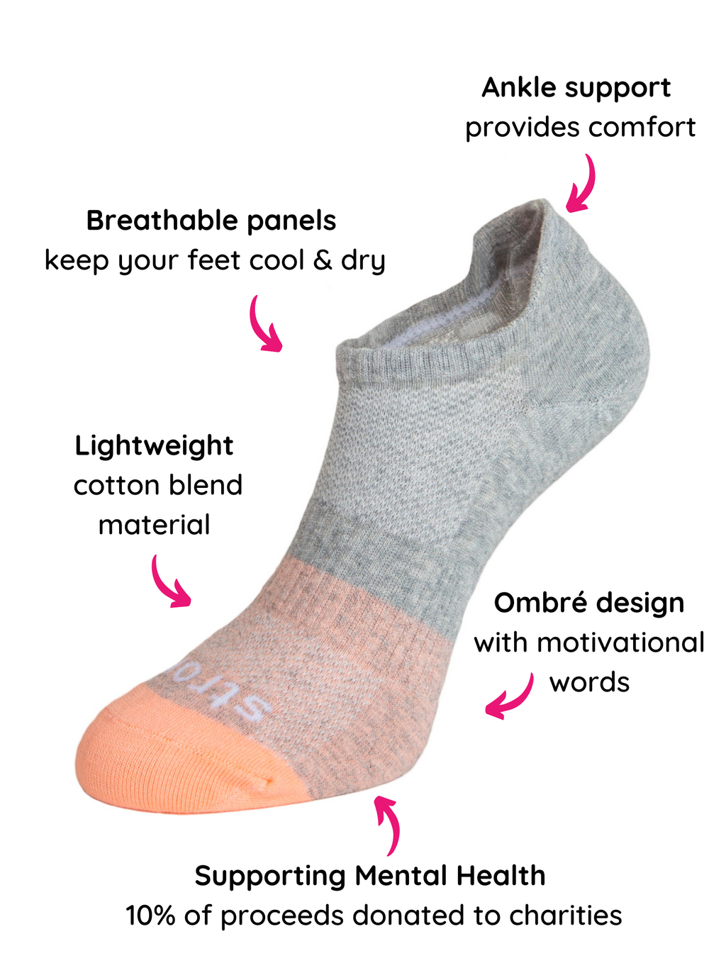 Real Active 'Strong' Sport Socks 2
