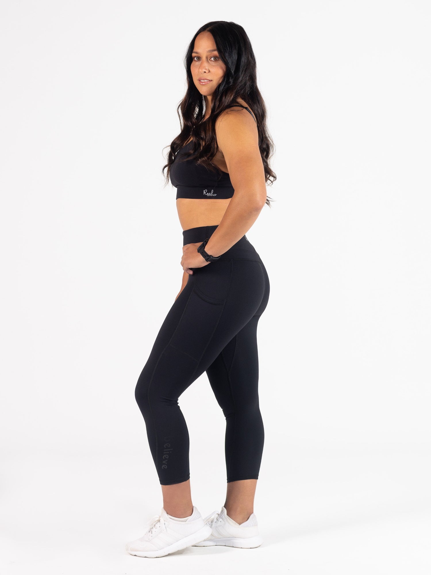 Real Active Sports Bra - Black 5
