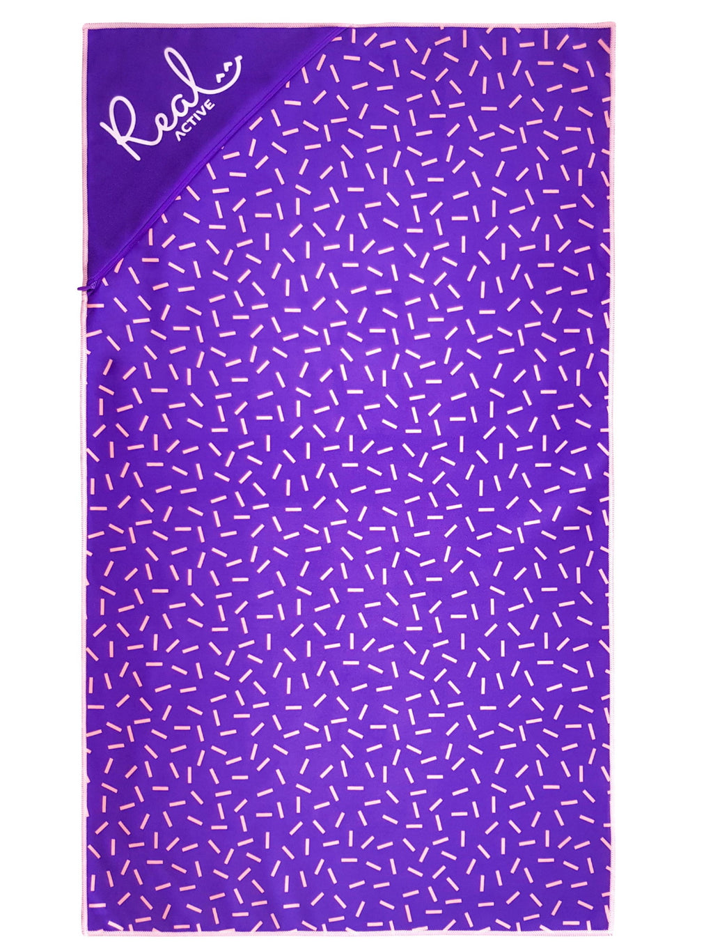 Real Active ‘Be Happy’ Gym Towel 1