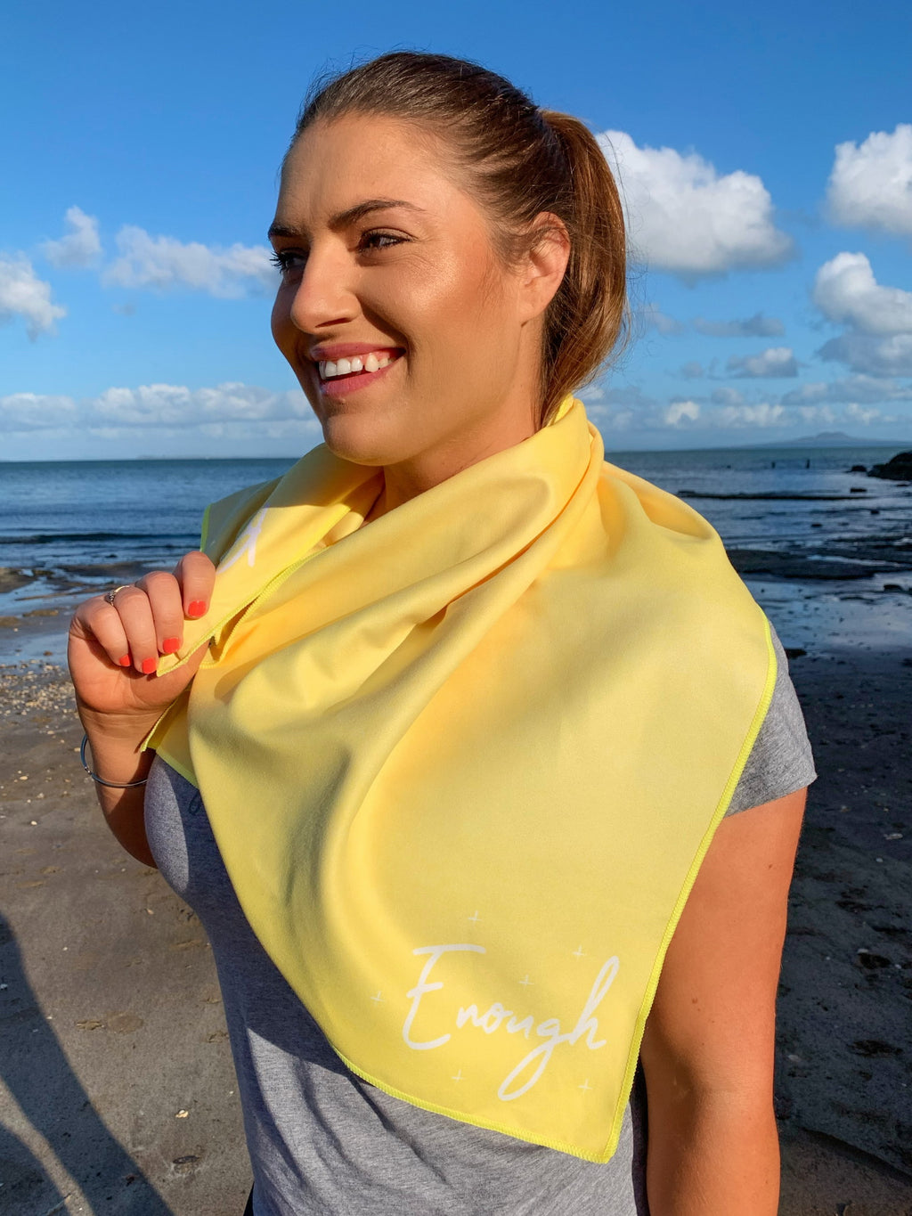 Real Active ‘Enough’ Gym Towel