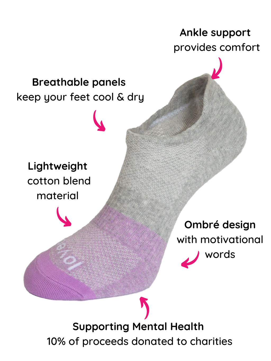 Real Active 'Loved' Sport Socks 3