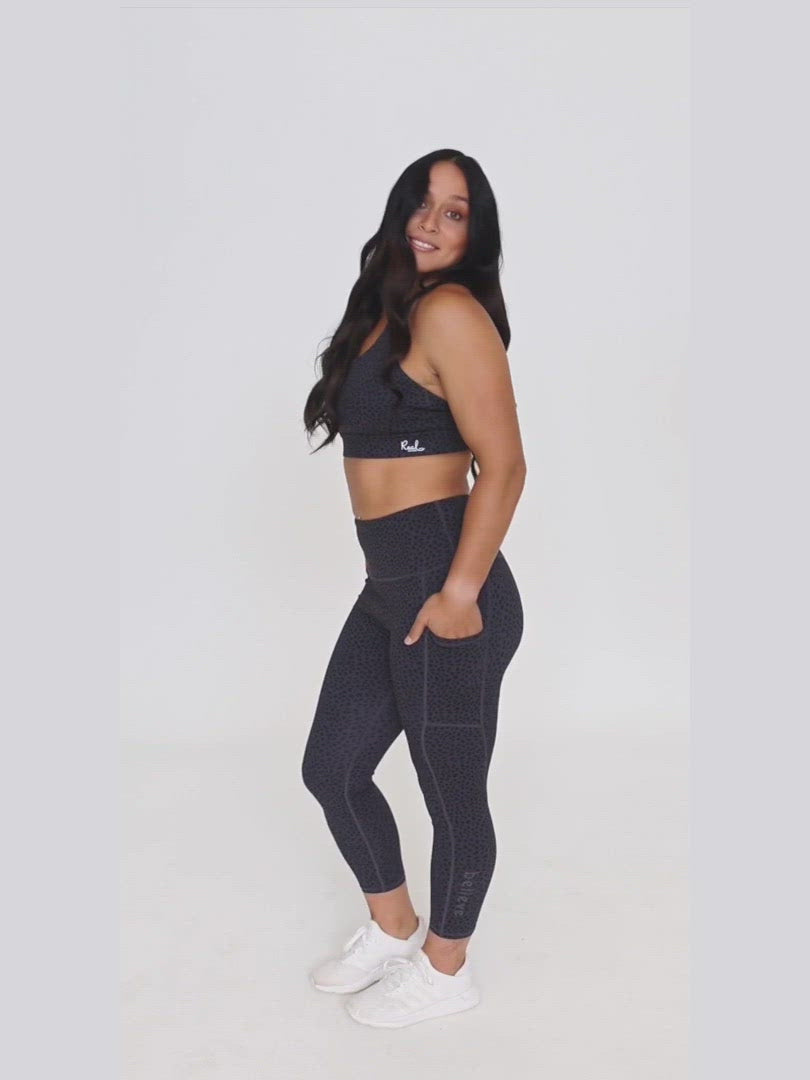 Real Active 7/8 Leggings - Cheetah 9