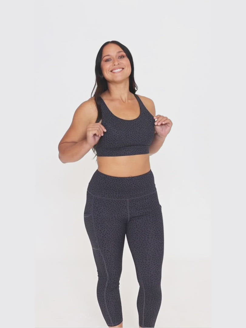 Real Active Sports Bra - Navy 7